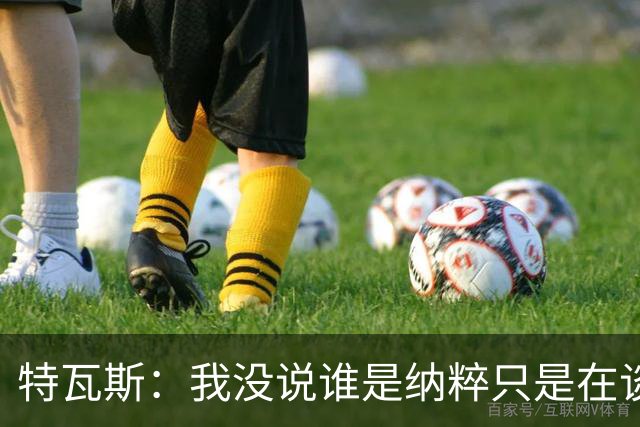 特瓦斯：我没说谁是纳粹只是在谈宣传策略，为何要因此问责我